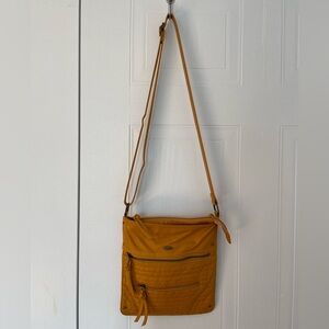 Cargo Mustard Yellow Crossbody Bag